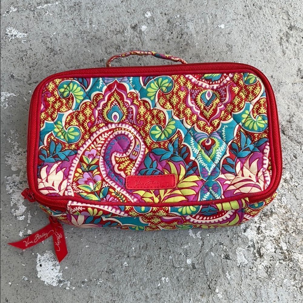 Vera Bradley travel toiletry kit